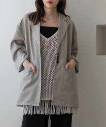 raffime（ラフィミー）の「クロシェ編みフリンジビスチェ（ワンピース）」