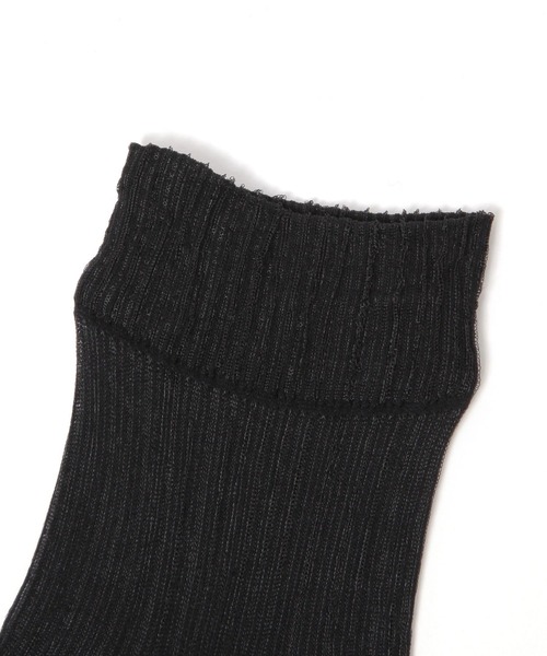 GLOBAL WORK(グローバルワーク)の「らくごこちクルーシアーソックス/291783(ソックス/靴下・レディース・ミント/ベージュ/チャコール/アイボリー/ブラック/ライトピンク/シルバー・FREE)」の8枚目の写真