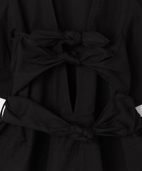 ブラウス シャツ GANNI/ガニー Washed Stretch Cotton Tie Strap / W0378 / ブラウス レディース GANNI Washed Stretch Cotton Tie Strap Blouse | Shopbop