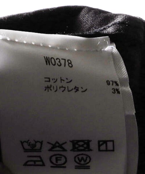 Firsthand(ファーストハンド)の「GANNI/ガニー Washed Stretch Cotton Tie Strap / W0378 / ブラウス(シャツ/ブラウス・レディース・ブラック/オフホワイト・36)」の9枚目の写真