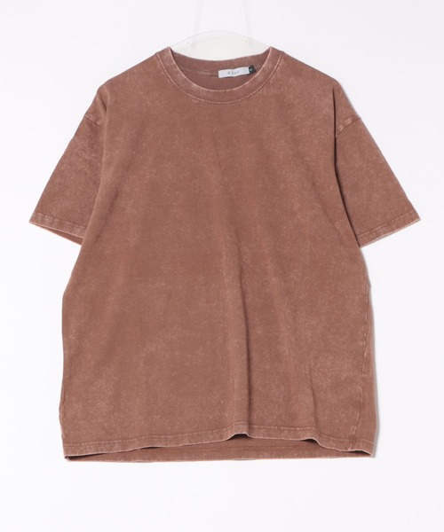 B'day(ビーデイ)の「【 B'day / ビーデー 】ピグメントオーバーダイ ヴィンテージ加工半袖クルーTEE(Tシャツ/カットソー・メンズ・ブラウン/グレー/ブルー/アイボリー/ブラック・LARGE/MEDIUM/SMALL/X-LARGE)」の21枚目の写真