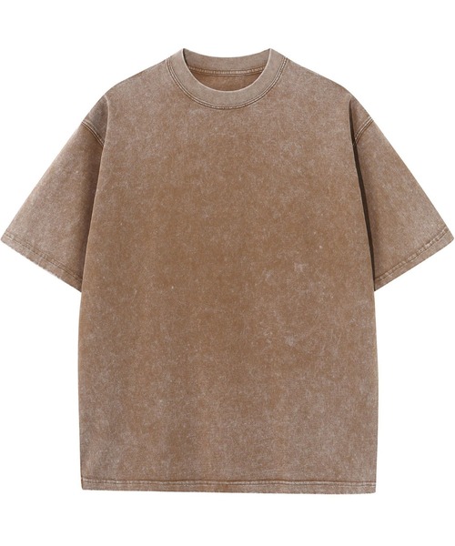 B'day(ビーデイ)の「【 B'day / ビーデー 】ピグメントオーバーダイ ヴィンテージ加工半袖クルーTEE(Tシャツ/カットソー・メンズ・ブラウン/グレー/ブルー/アイボリー/ブラック・LARGE/MEDIUM/SMALL/X-LARGE)」の17枚目の写真