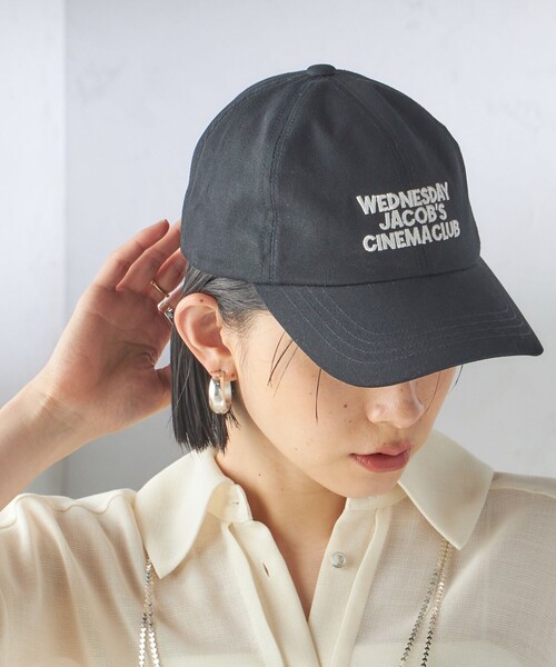 【エレガント】MAX MARA 刺繍入りカシミア キャップ セール】Portland Hat: 刺繍 ロゴ キャップ(キャップ)|SHIPS