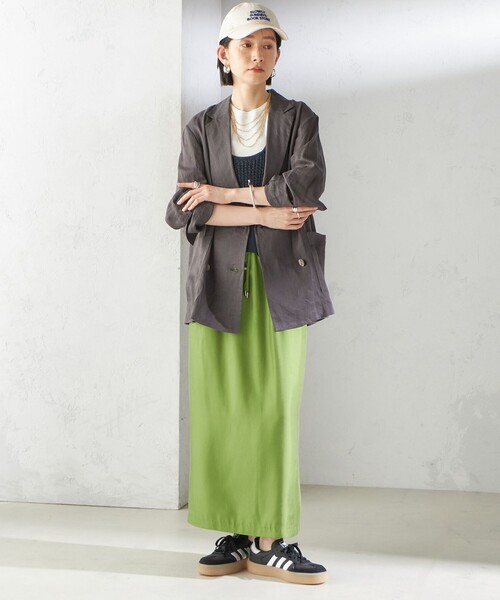 SHIPS(シップス)の「Portland Hat: 刺繍 ロゴ キャップ(キャップ・レディース・ブラック/アイボリー/ピンク系その他/ネイビー・ONE SIZE)」の8枚目の写真