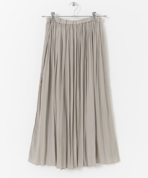 URBAN RESEARCH DOORS（アーバンリサーチドアーズ）の「ランダムプリーツスカート（スカート・レディース・ブラック/ベージュ系その他/ホワイト系その他・MEDIUM）」の3枚目の写真