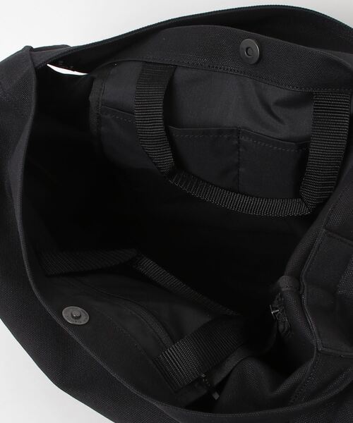 yorozu(ヨロズ)の「【YOROZU】別注 CANVAS sash shoulder No.1(ショルダーバッグ・メンズ・ブラック/アイボリー・FREE)」の5枚目の写真