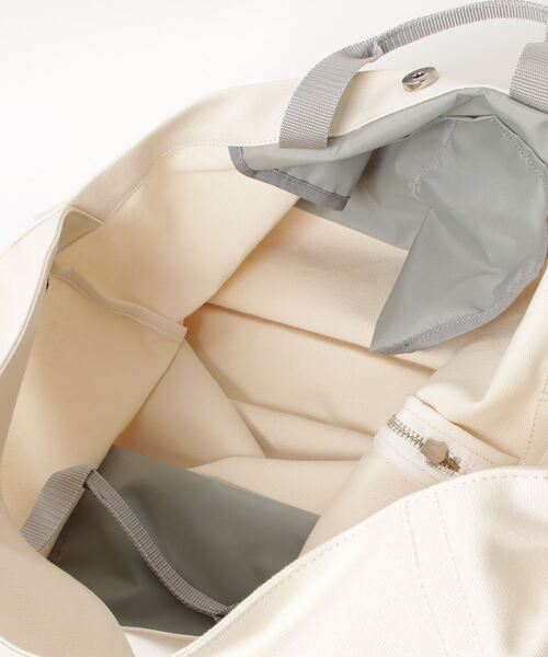 yorozu(ヨロズ)の「【YOROZU】別注 CANVAS sash shoulder No.1(ショルダーバッグ・メンズ・ブラック/アイボリー・FREE)」の7枚目の写真