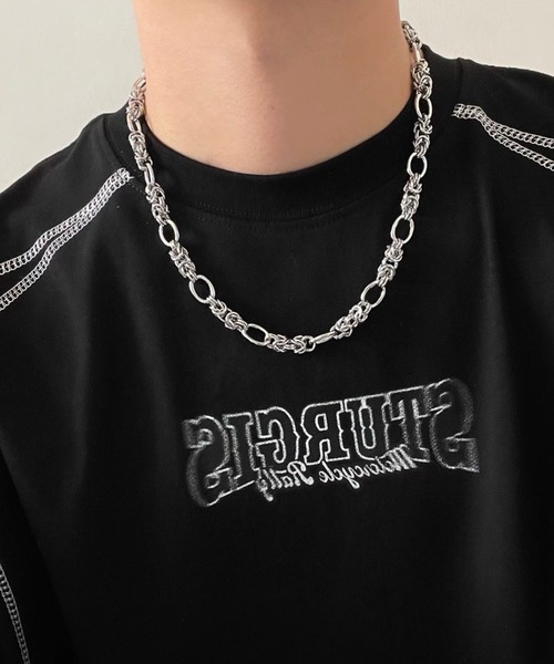 シルバー リンクチェーン ネックレス