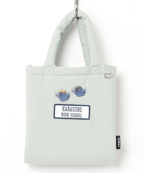 Misto Forza（ミストフォルツァ）の「ハイキュー!! ボンディングトートバッグM（トートバッグ・レディース・ライトグレー/ライトグリーン/アイボリー/ブラック・ﾌﾘ-）」の13枚目の写真