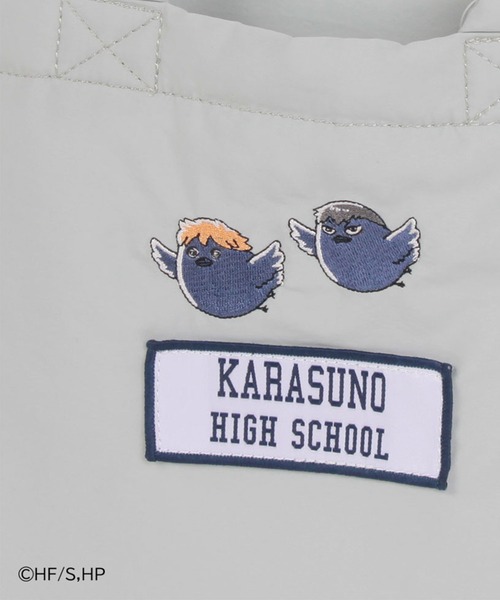 Misto Forza（ミストフォルツァ）の「ハイキュー!! ボンディングトートバッグM（トートバッグ・レディース・ライトグレー/ライトグリーン/アイボリー/ブラック・ﾌﾘ-）」の20枚目の写真