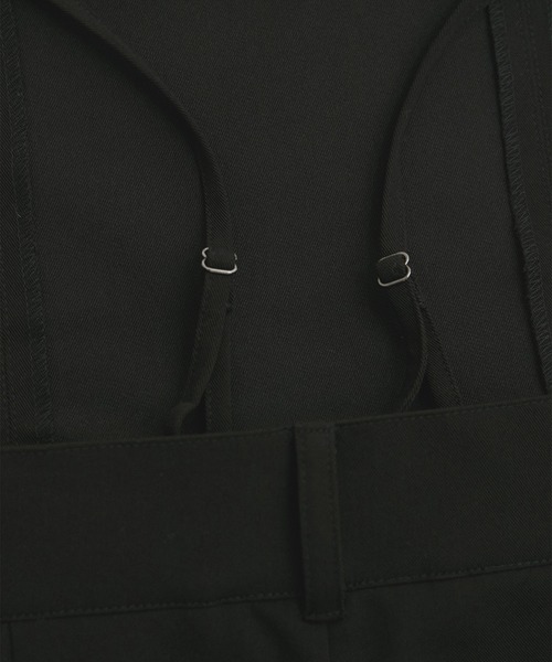 ADAM ET ROPE'（アダムエロペ）の「２WAYブラトップサロペット（サロペット/オーバーオール・レディース・ブラック/ベージュ系その他・38/36）」の5枚目の写真