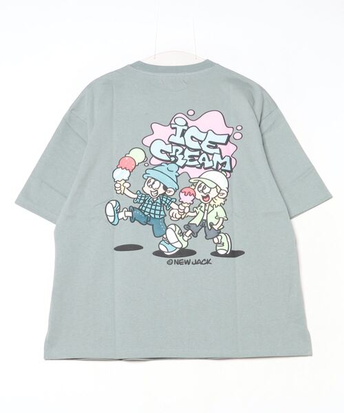 セール】A.T,C in the attic homme NEW JACK プリント半袖T