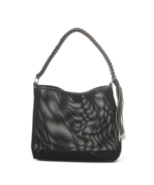 BAYFLOW（ベイフロー）の「コード編みHDメッシュトート（ハンドバッグ・レディース・ブラック/グレー・FREE）」の15枚目の写真