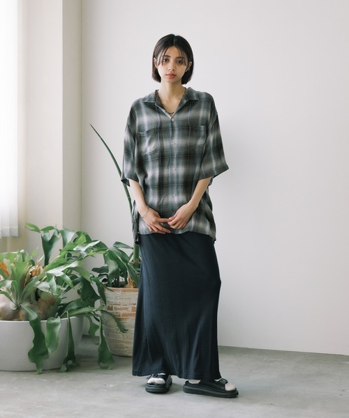 TOWNCRAFT60S LOOP COLLAR SS SHIRTS 半袖シャツ TOWNCRAFT/タウンクラフト 60S LOOP COLLAR SS SHIRTS 半袖