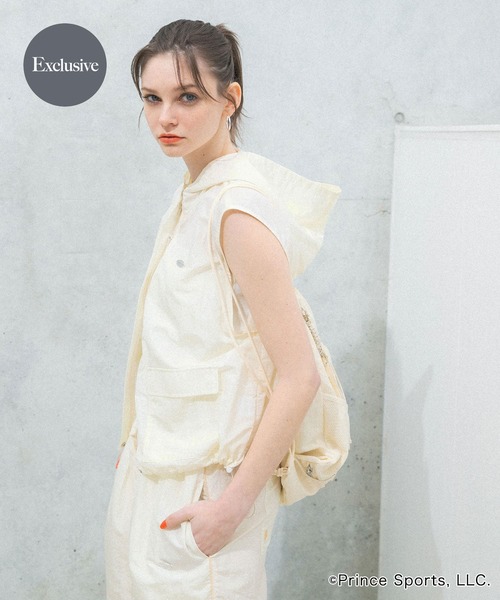 セール】『別注』prince ナイロンフードベスト（その他アウター