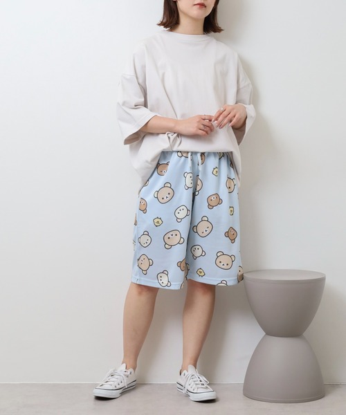 FUNALIVE(ファンアライブ)の「Rilakkuma ハニカムメッシュ ショートパンツ(その他パンツ・レディース・ブラック/ライトブルー/グレー/ダークブルー/ベージュ・S/M/L)」の20枚目の写真