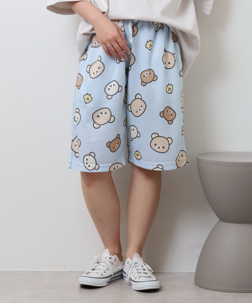 FUNALIVE(ファンアライブ)の「Rilakkuma ハニカムメッシュ ショートパンツ(その他パンツ・レディース・ブラック/ライトブルー/グレー/ダークブルー/ベージュ・S/M/L)」の18枚目の写真