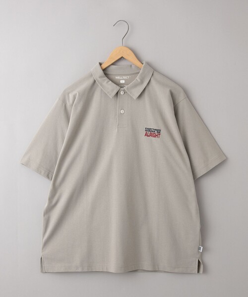セール】＜WELLTECT/多機能＞刺繍ロゴポロシャツ ー吸水速乾