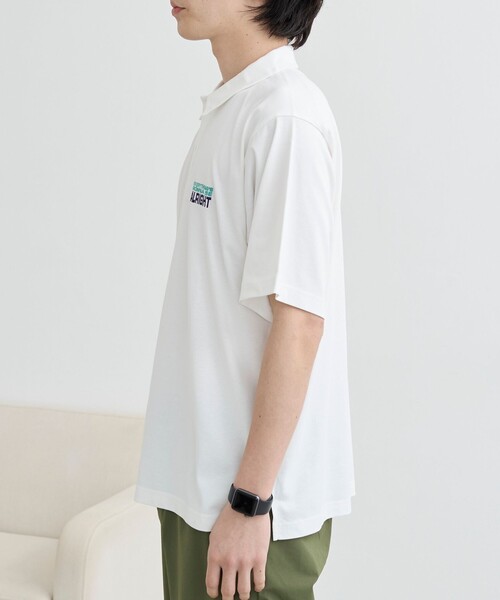coen(コーエン)の「<WELLTECT/多機能>刺繍ロゴポロシャツ ー吸水速乾、接触冷感、UVカット、遮熱ー(ポロシャツ・メンズ・ブラック/ベージュ/オフホワイト・S/XL/M/L)」の15枚目の写真
