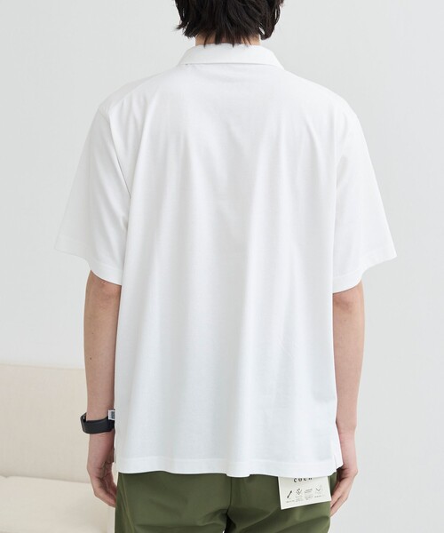 coen(コーエン)の「<WELLTECT/多機能>刺繍ロゴポロシャツ ー吸水速乾、接触冷感、UVカット、遮熱ー(ポロシャツ・メンズ・ブラック/ベージュ/オフホワイト・S/XL/M/L)」の16枚目の写真