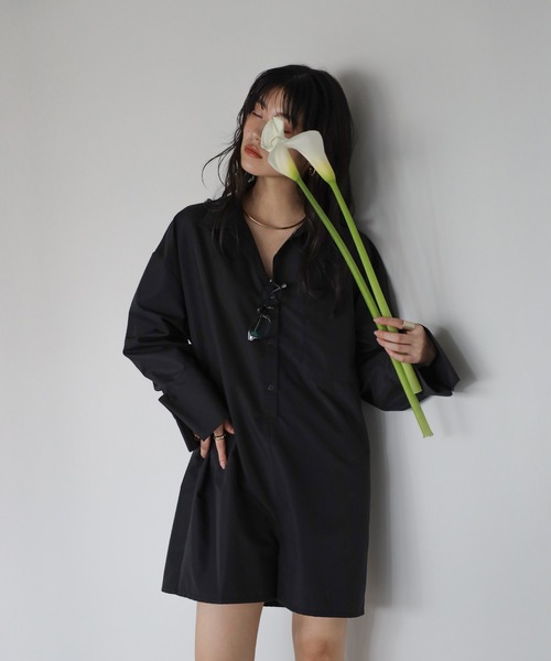 Plage THYARD ロンパース オールインワン コットン S Plage THYARD ロンパース オールインワン コットン S