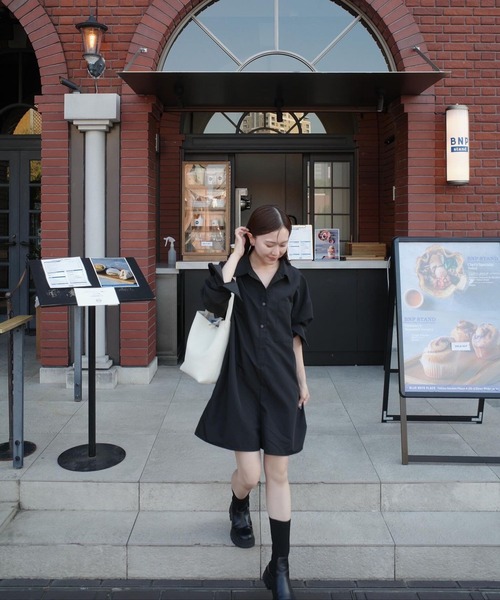 model：H158 着用サイズ：FREE