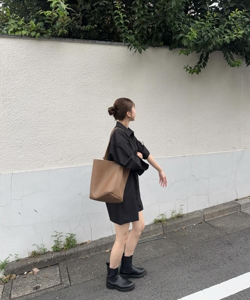 model：H165 着用サイズ：FREE