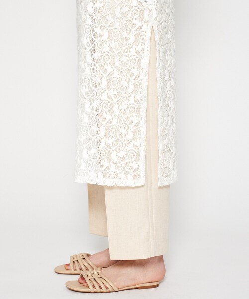 cloenc（クロエンス）の「【手洗い可】レースワンピース（ワンピース・レディース・ブラック/ホワイト・02）」の7枚目の写真