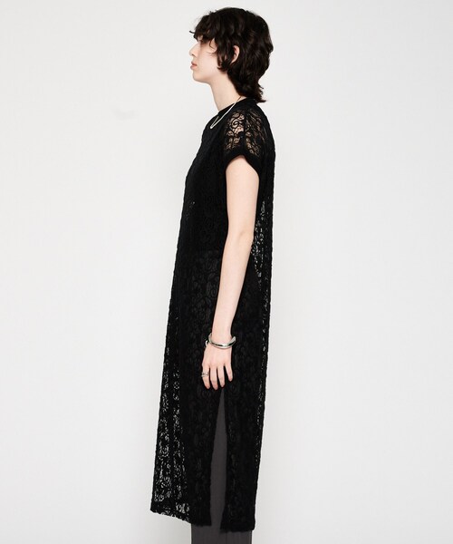 cloenc（クロエンス）の「【手洗い可】レースワンピース（ワンピース・レディース・ブラック/ホワイト・02）」の9枚目の写真