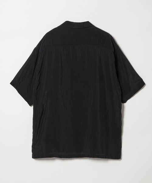 ＜新品・未使用＞GOLD　ブラックシャンブレーシャツ　M フィブリル シャンブレー オープンカラー シャツ（シャツ