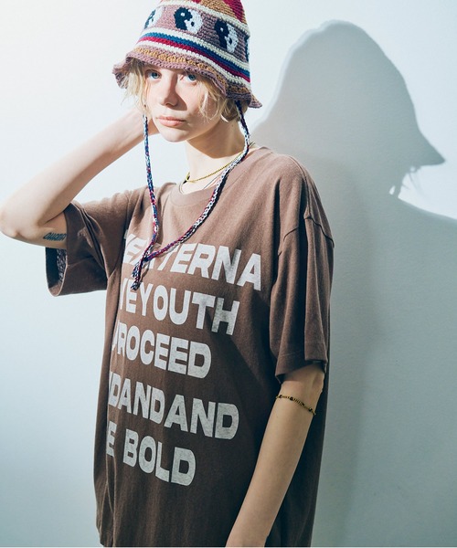 RNA（アールエヌエー）の「D1671 チュールレースコンビワンピース（ワンピース・レディース・ホワイト/ブラウン/グリーン・MEDIUM）」の6枚目の写真