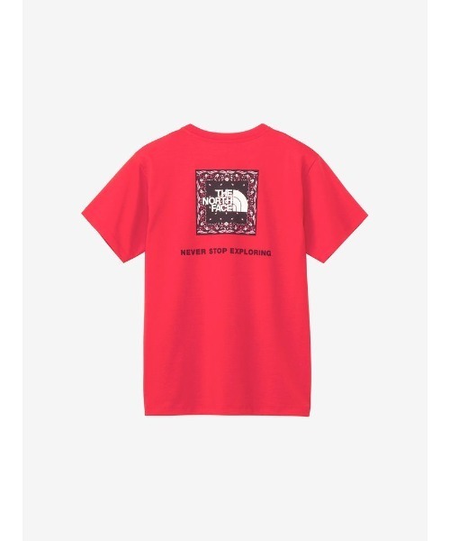 メール便発送 即納可★【THE NORTH FACE】ノースフェイス  ショートスリーブバンダナスクエアロゴティー（レディース） NTW32446 THE NORTH FACE ザ・ノース・フェイス ショートスリーブバンダナ