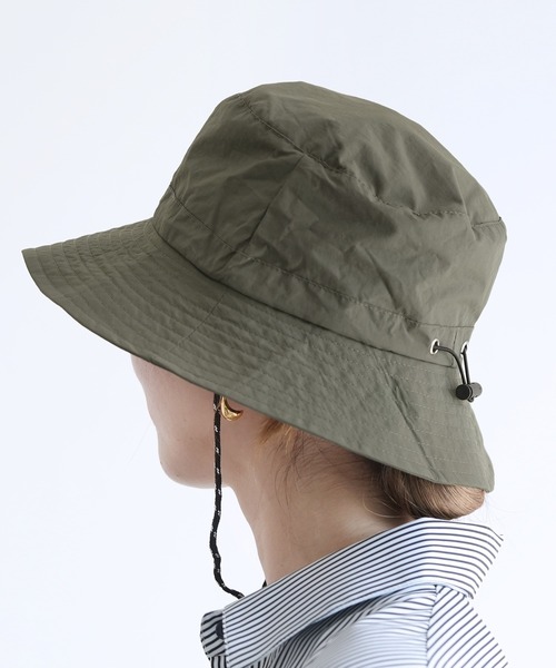 reca(レカ)の「折りたたみバケットハット(ハット・レディース・ブラック/カーキ・FREE)」の15枚目の写真