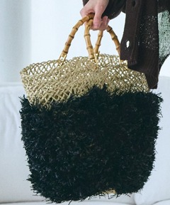 Chaos(カオス)/【KECH LeS ESSENTIELS】別注フリンジBAG M（かご