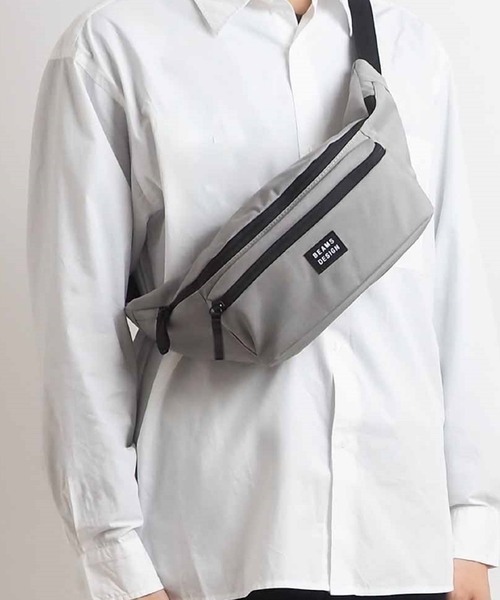 BEAMS DESIGN(ビームス デザイン)の「BEAMSDESIGN(ビームスデザイン)Every One ボディバッグ(ボディバッグ/ウエストポーチ・メンズ・グレー/ブラウン/ブラック/パープル/ベージュ・FREE)」の7枚目の写真
