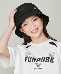 JENNI | 【コットン100%】プレート付き3Dロゴバケットハット(ハット)