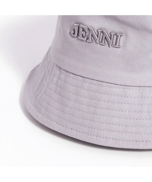 JENNI（ジェニィ）の「【コットン100％】プレート付き3Dロゴバケットハット（ハット・キッズ・ブラック/グレー/オフホワイト・54cm/56cm）」の22枚目の写真