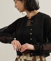 ROPE' | シャイニーラメカーディガン/洗える(カーディガン/ボレロ)