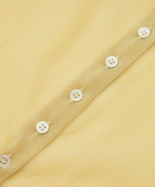 ROPE'（ロペ）の「【洗える】シャイニーラメカーディガン（カーディガン/ボレロ・レディース・ピンク/オフホワイト/ブラック・FREE）」の12枚目の写真