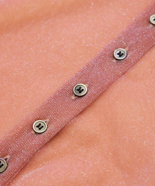 ROPE'（ロペ）の「【洗える】シャイニーラメカーディガン（カーディガン/ボレロ・レディース・ピンク/オフホワイト/ブラック・FREE）」の13枚目の写真