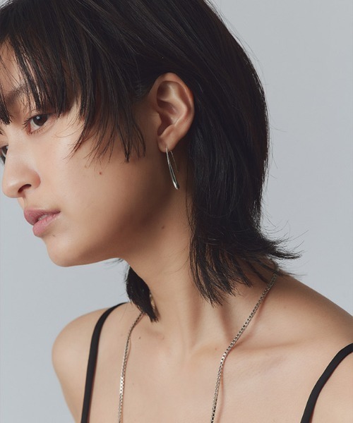 RASW（ラス）の「[RASW]silver925フックピアス（ピアス（両耳用）・レディース・シルバー・FREE）」の6枚目の写真