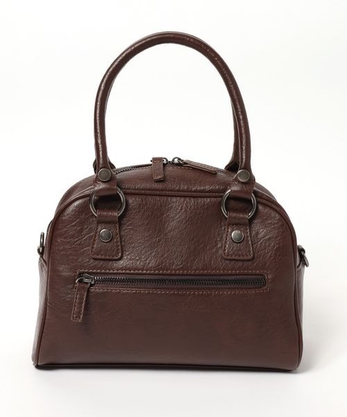 PBLIM(ページボーイリム)の「《UNISEX》ミニボストンバッグ(ショルダーバッグ・レディース・ブラック/ブラウン/グリーン系その他・FREE)」の4枚目の写真