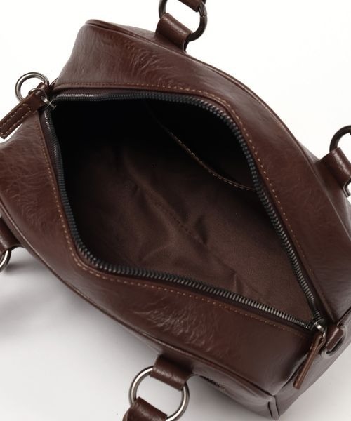 PBLIM(ページボーイリム)の「《UNISEX》ミニボストンバッグ(ショルダーバッグ・レディース・ブラック/ブラウン/グリーン系その他・FREE)」の7枚目の写真