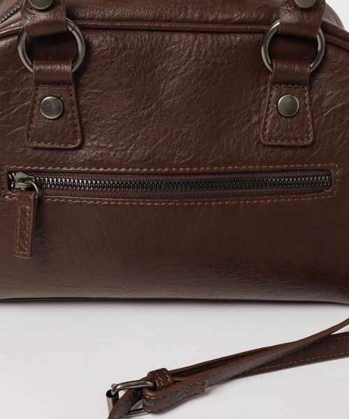 PBLIM(ページボーイリム)の「《UNISEX》ミニボストンバッグ(ショルダーバッグ・レディース・ブラック/ブラウン/グリーン系その他・FREE)」の8枚目の写真