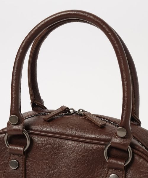 PBLIM(ページボーイリム)の「《UNISEX》ミニボストンバッグ(ショルダーバッグ・レディース・ブラック/ブラウン/グリーン系その他・FREE)」の9枚目の写真