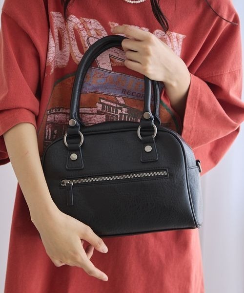 セール】《UNISEX》ミニボストンバッグ（ショルダーバッグ