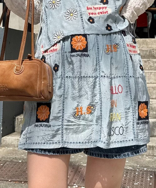 セール】【HELLO.SANFRANCISCO】indiaオリジナル刺繍巻き