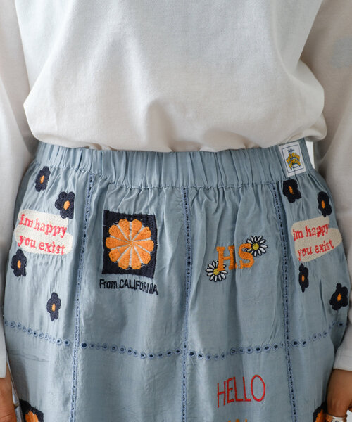 セール】【HELLO.SANFRANCISCO】indiaオリジナル刺繍巻き