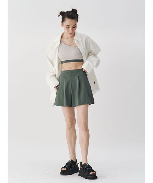 ONE SHOULDER CROSS TOP / ワンショルダークロストップ（水着