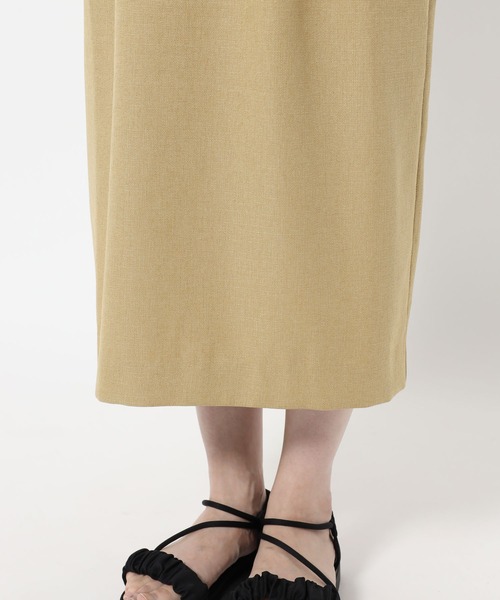 mysty woman（ミスティウーマン）の「ギャザーショルダージャンスカ 497420（ワンピース・レディース・グレー/ベージュ/ブラウン・FREE）」の17枚目の写真